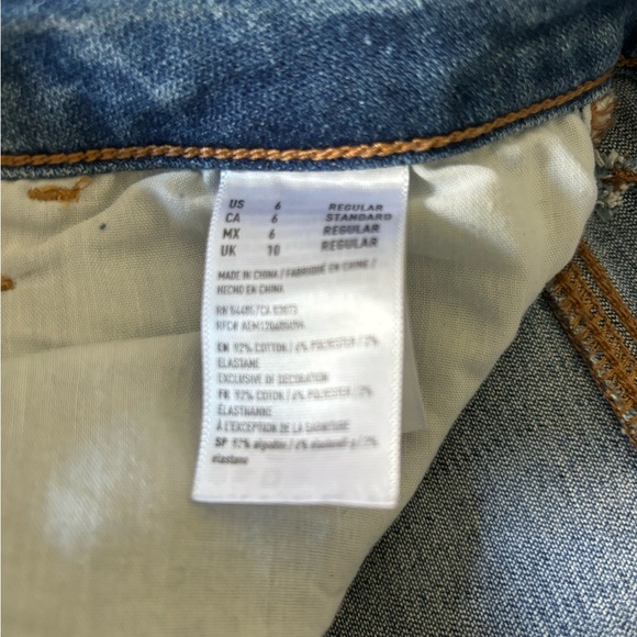 American Eagle highest rise jegging. Size 6 regular - Picture 4 of 7